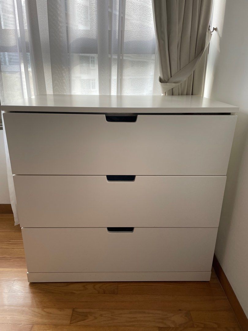 Nordli 3 drawer chest deals