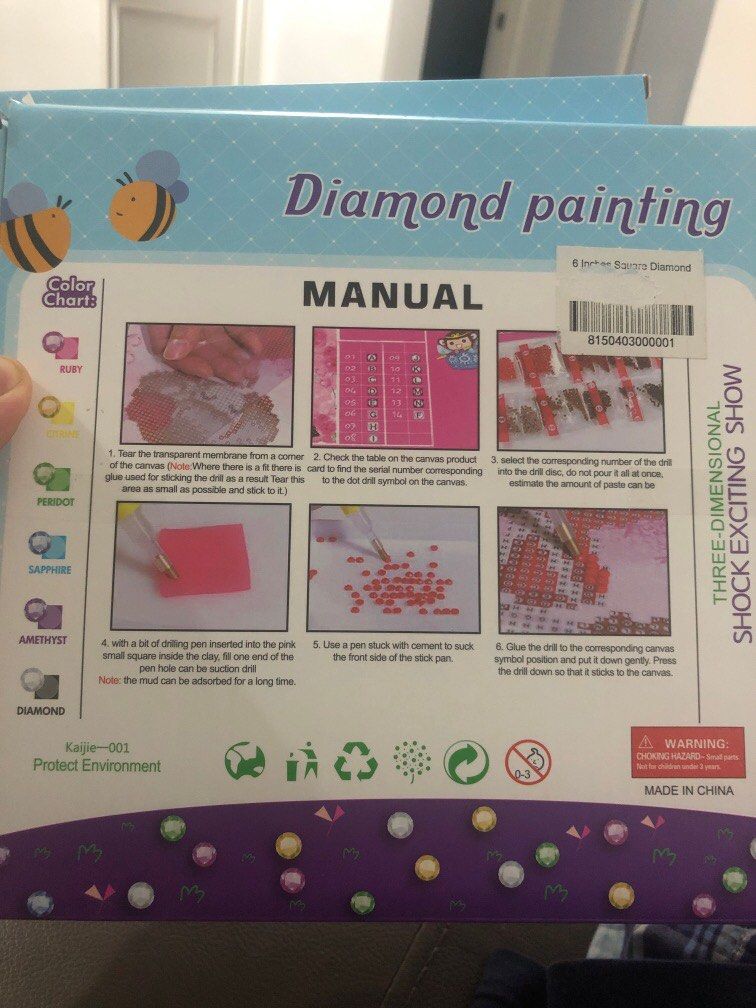 diamond painting, Hobbies & Toys, Toys & Games on Carousell