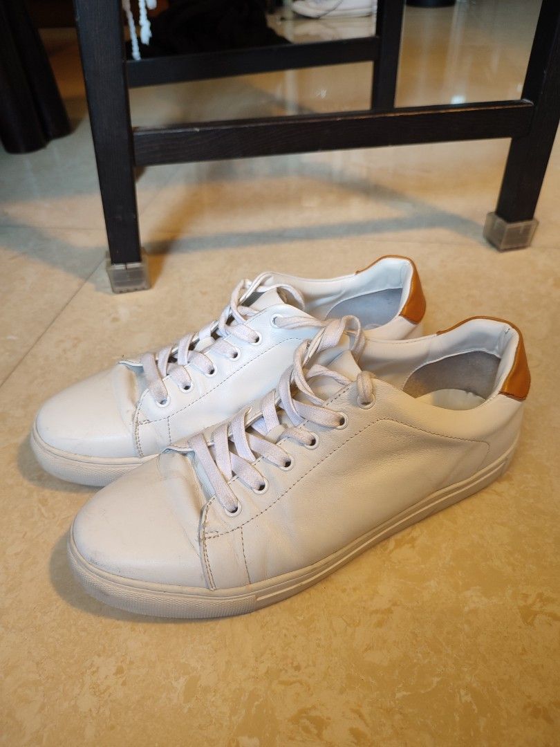 42 Handcrafted Full Grain Leather Sneakers Arden Teal Loreto