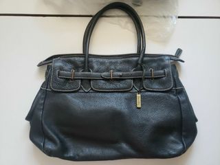 99％Jacobs黑色荔枝皮。清倉就搬。番工手袋。A4 bag