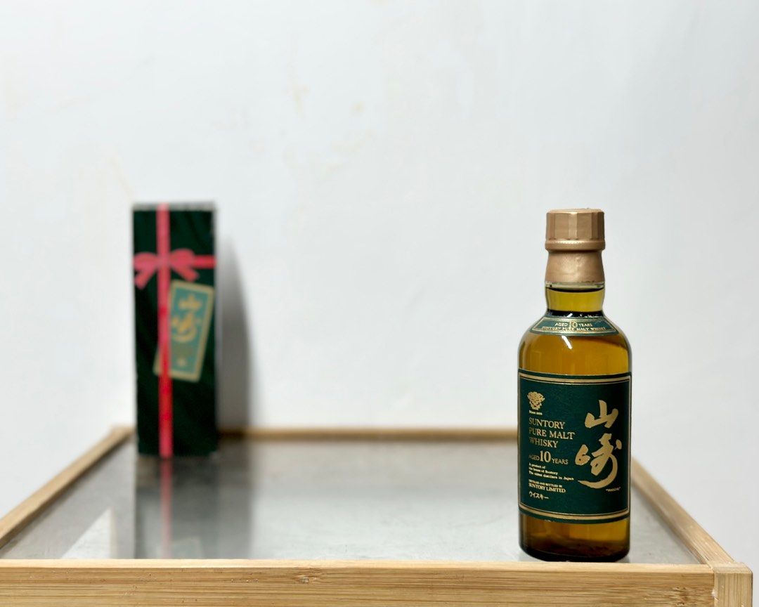 180ml) 山崎10年Yamazaki 10 Yo 日本威士忌, 嘢食& 嘢飲, 酒精飲料