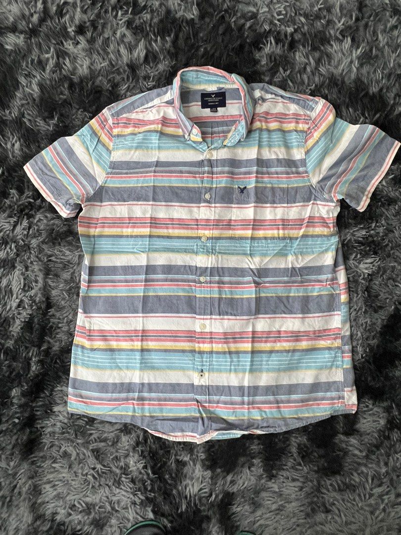 ✅ Authentic American Eagle (Category: Tshirts & Polo Shirts ) located in Quezon City. Submitted by ceecee007 (Listing ID 1241957894, Image 1). Description: 💯 Authentic America Eagle Outfitters Extra Soft Polo. No Flaws..