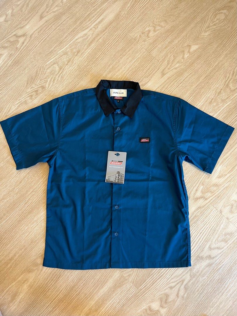 日本🇯🇵🇯🇵 Dickies x jun club worker shirt 深藍/米2色Size / M