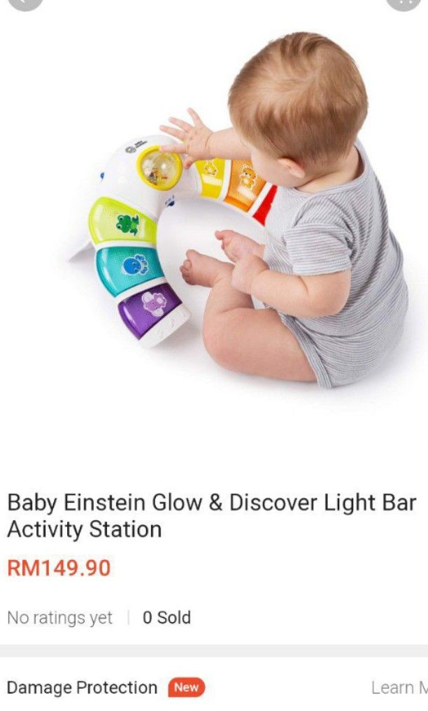 BABY EINSTEIN Baby Einstein, Glow & Discover Lig…