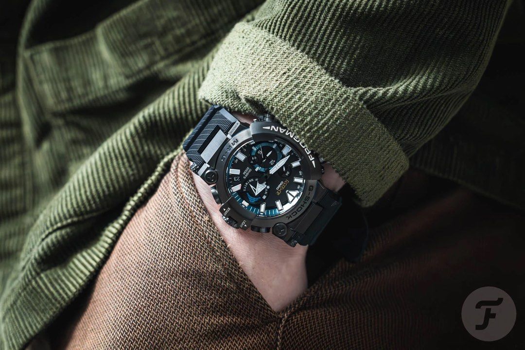 Casio g shock titanium frogman best sale