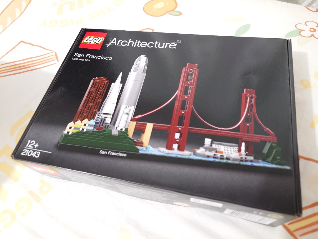 全新Lego 21043 architecture San Francisco 三藩市, 興趣及遊戲, 玩具