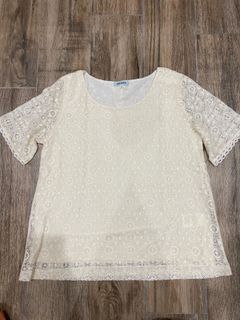 日本品牌 SHOO LA RUE 布蕾絲上衣 三色 有分尺寸