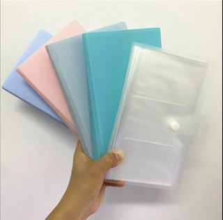 A6 BLUE/WHITE BINDER W/ SB19 UNOFFICIAL PHOTOCARDS