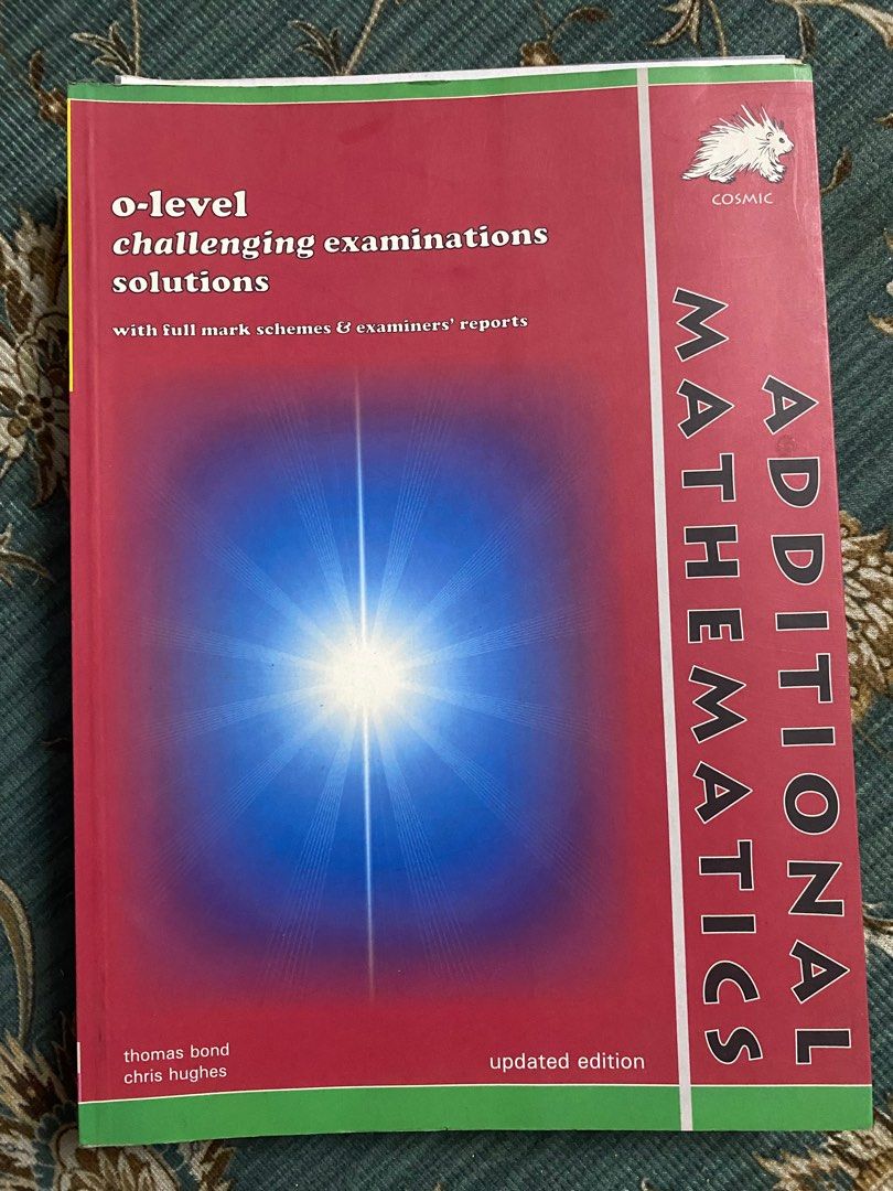 Additional mathematics o level hobbies toys books magazines