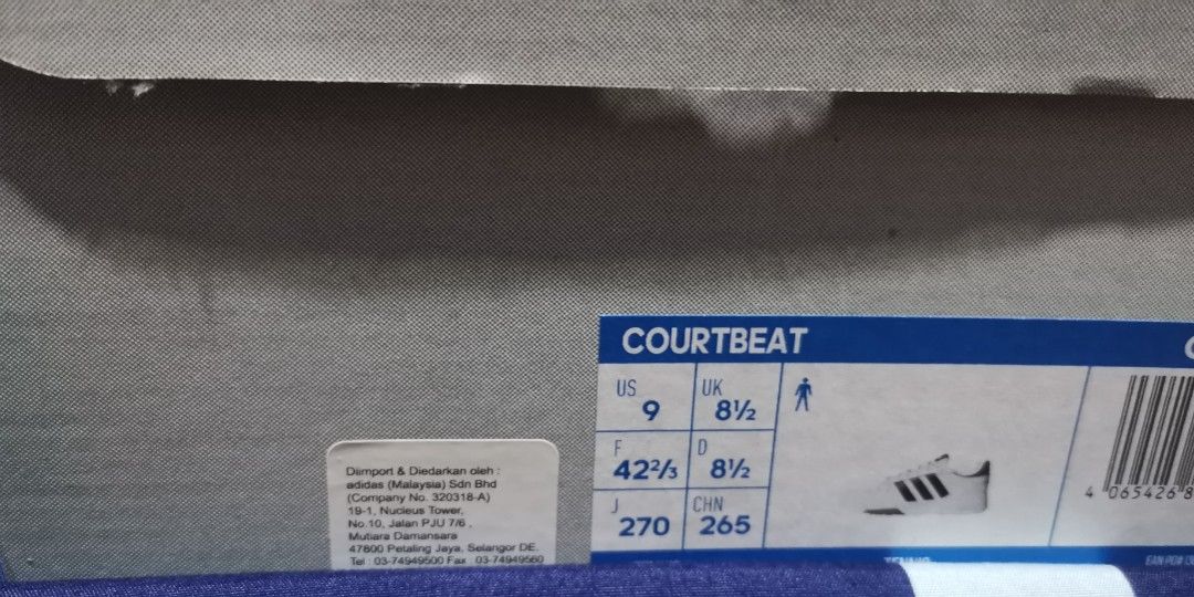 Adidas Courtbeat Men Shoes Authentic Men s Fashion Footwear