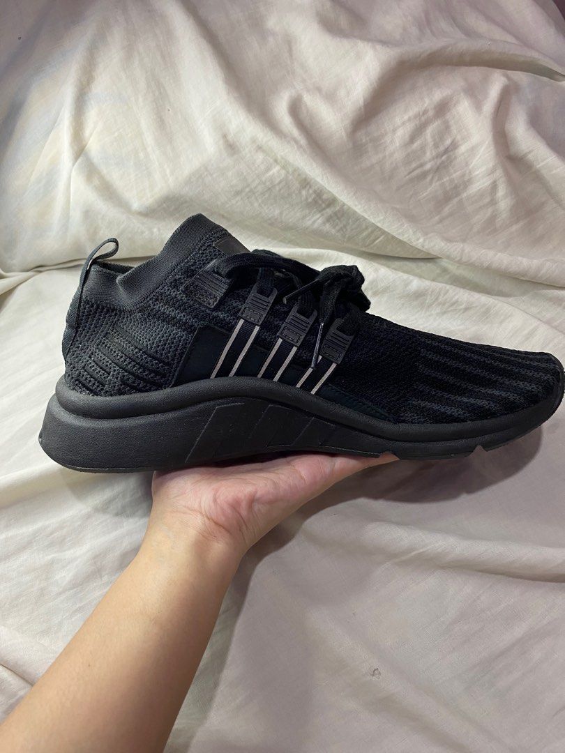 Adidas EQT SUPPORT MID adv core black carbon Men s Fashion