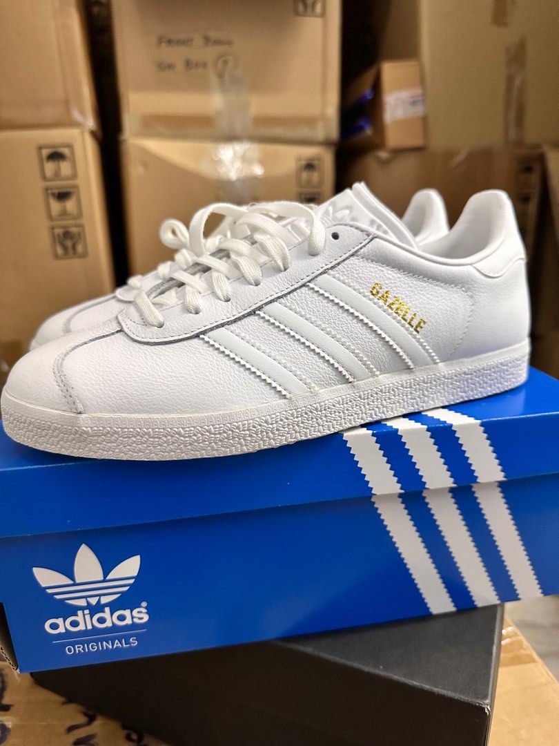 Adidas Gazelle All White