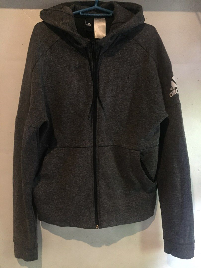 ADiDAS ID Stadium Full Hooded Full Zip Sweatshirt Men s Fashion