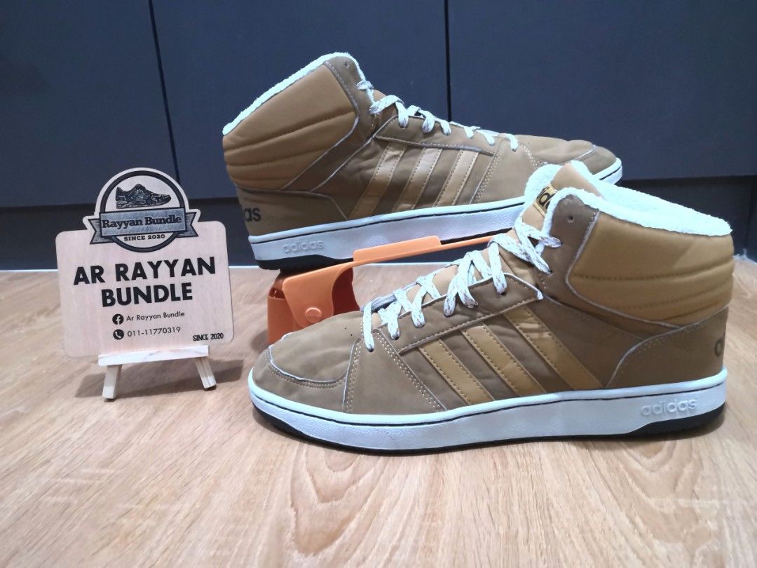 Adidas neo mid hot sale cut braun