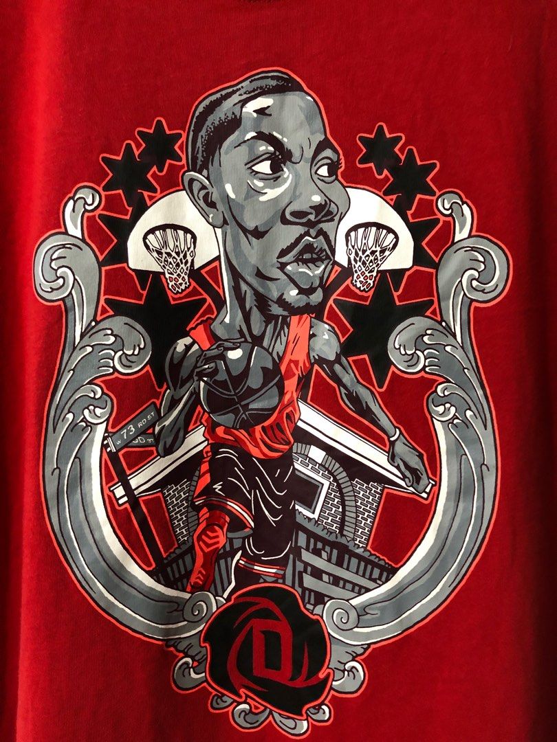 Derrick rose t shirt adidas sale