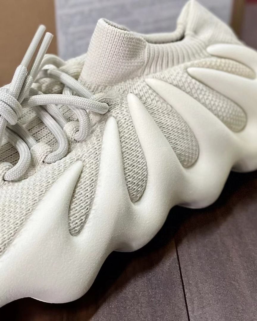 ⚡Adidas originals Yeezy 450 雲白“Cloud White”低筒休閒鞋男女同款