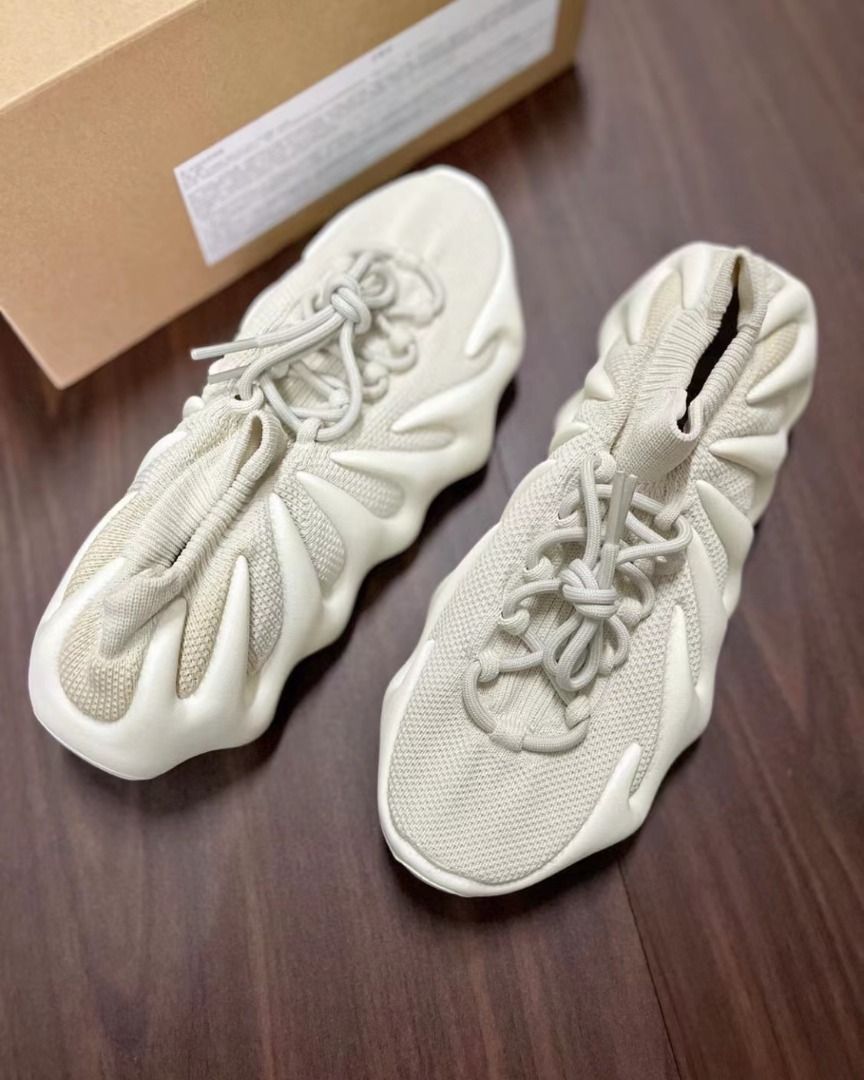 ⚡Adidas originals Yeezy 450 雲白“Cloud White”低筒休閒鞋男女同款