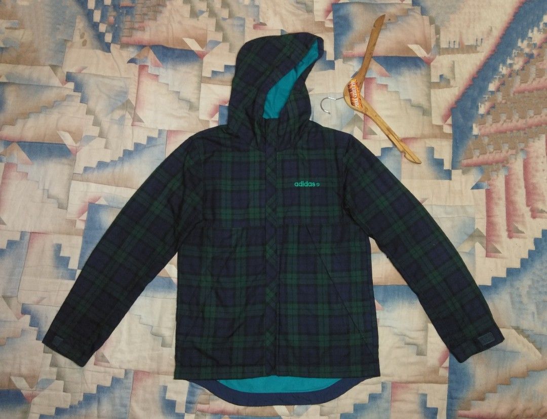Tartan adidas hotsell jacket