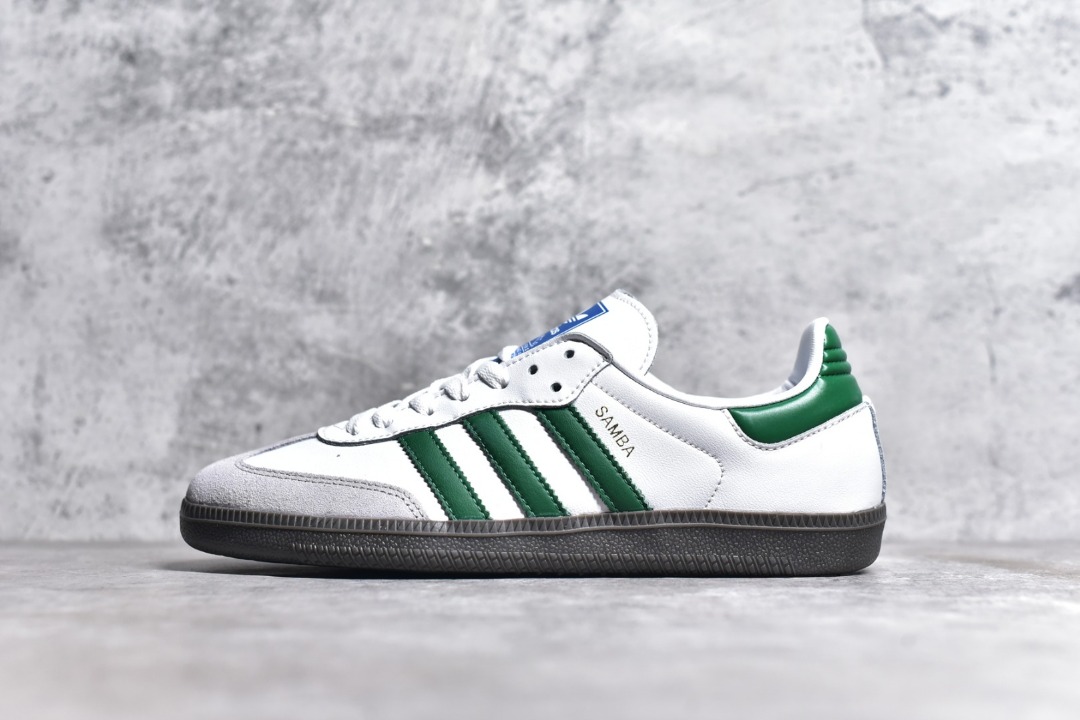 Adidas Samba OG Footwear White Green Shoes, Men's Fashion, Footwear,  Sneakers on Carousell