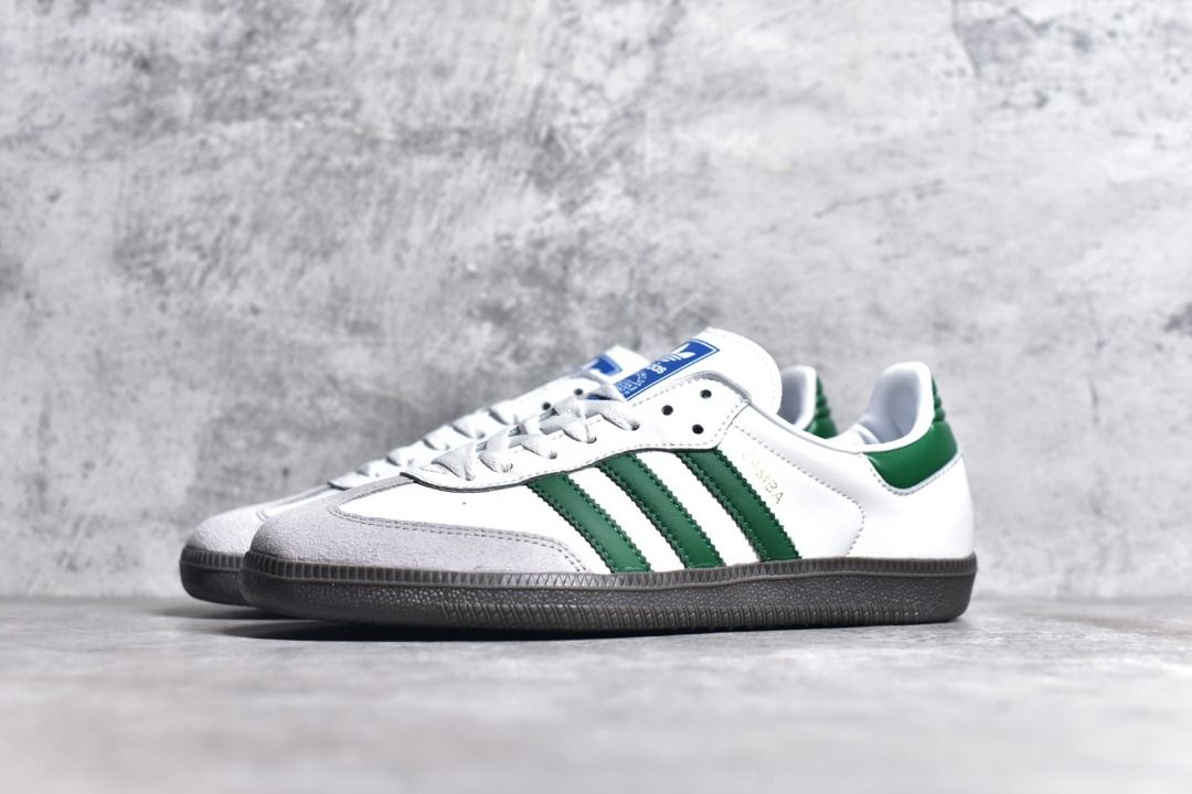 White best sale green shoes