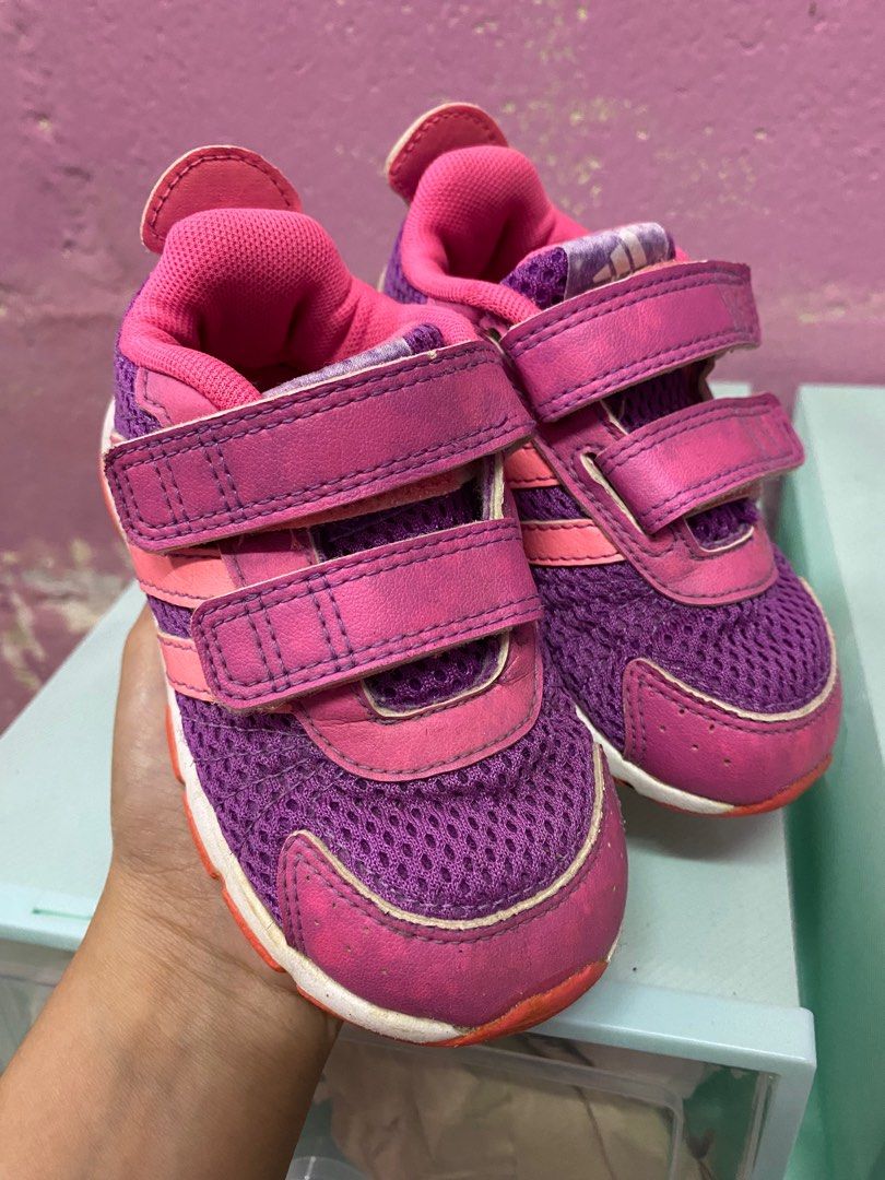 Baby girl adidas top shoes size 5