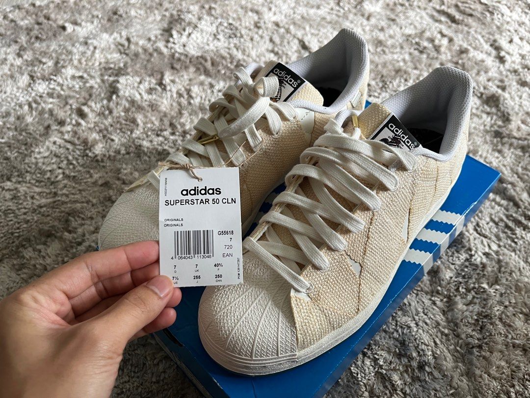 ADIDAS SUPERSTAR 50 CLN Men s Fashion Footwear Sneakers on