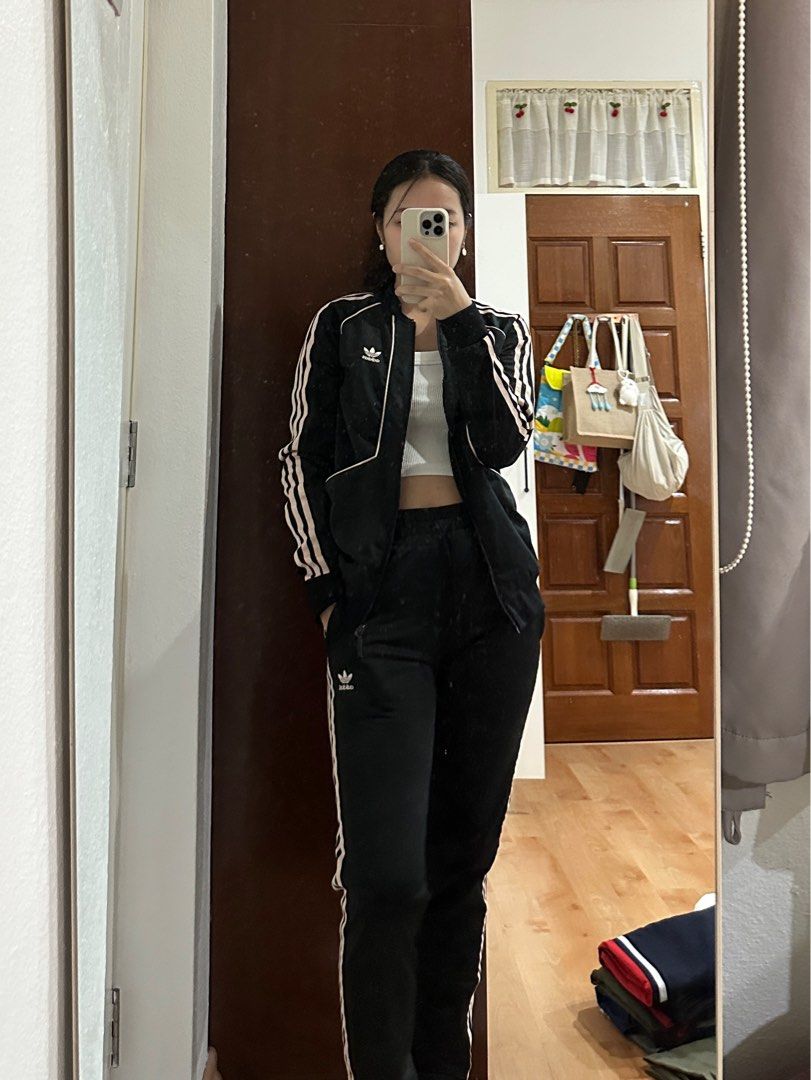 Adidas tracksuit outlet outfits