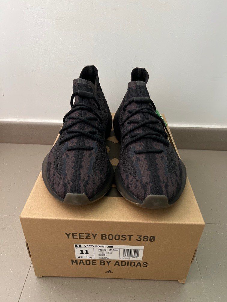 Adidas Yeezy Boost 380 ONYX, Men's Fashion, Footwear, Sneakers on Carousell