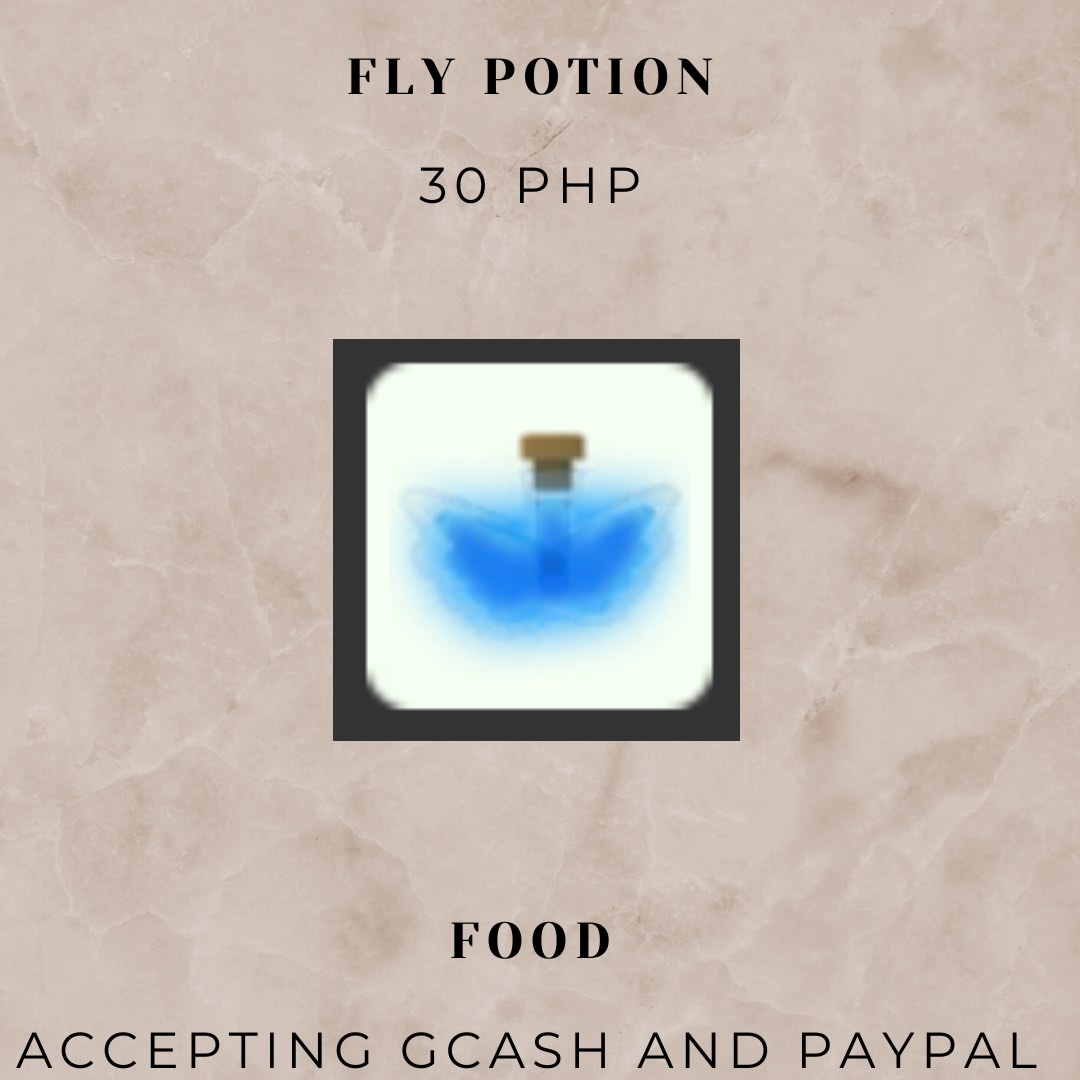 Adopt Me Pets Fly Potion on Carousell