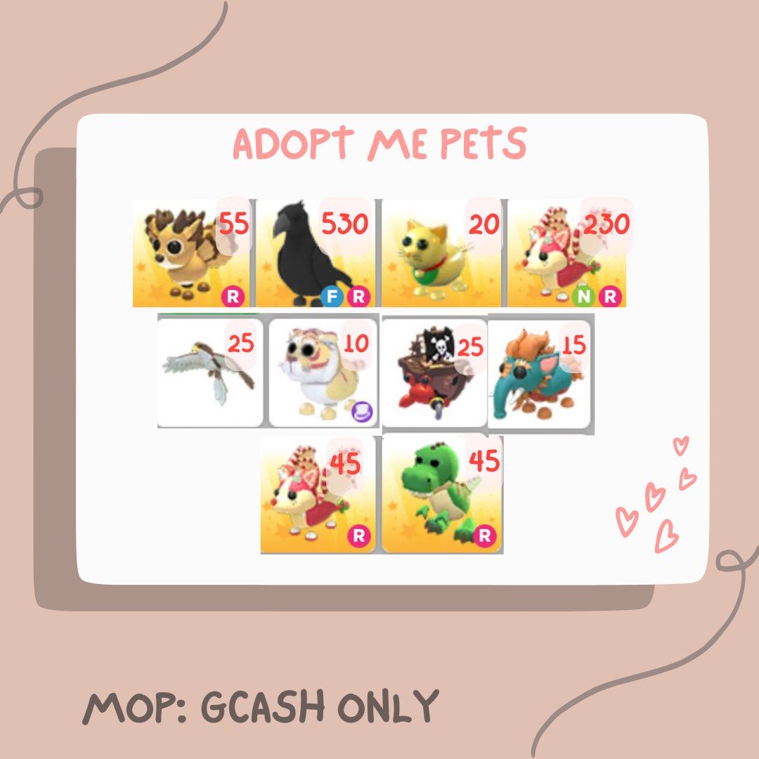 Adopt me pets!! LEGENDARIES on Carousell