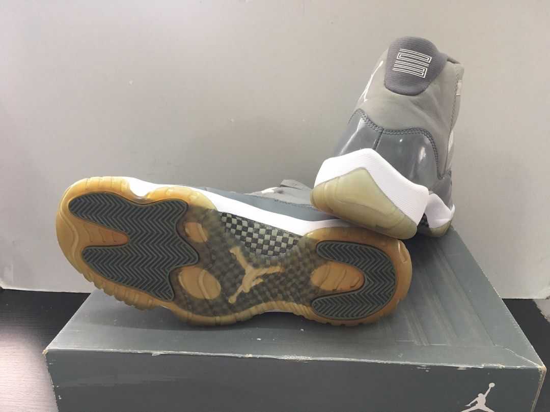 Air Jordan 11 Cool Grey 2010 Men s Fashion Footwear Sneakers on