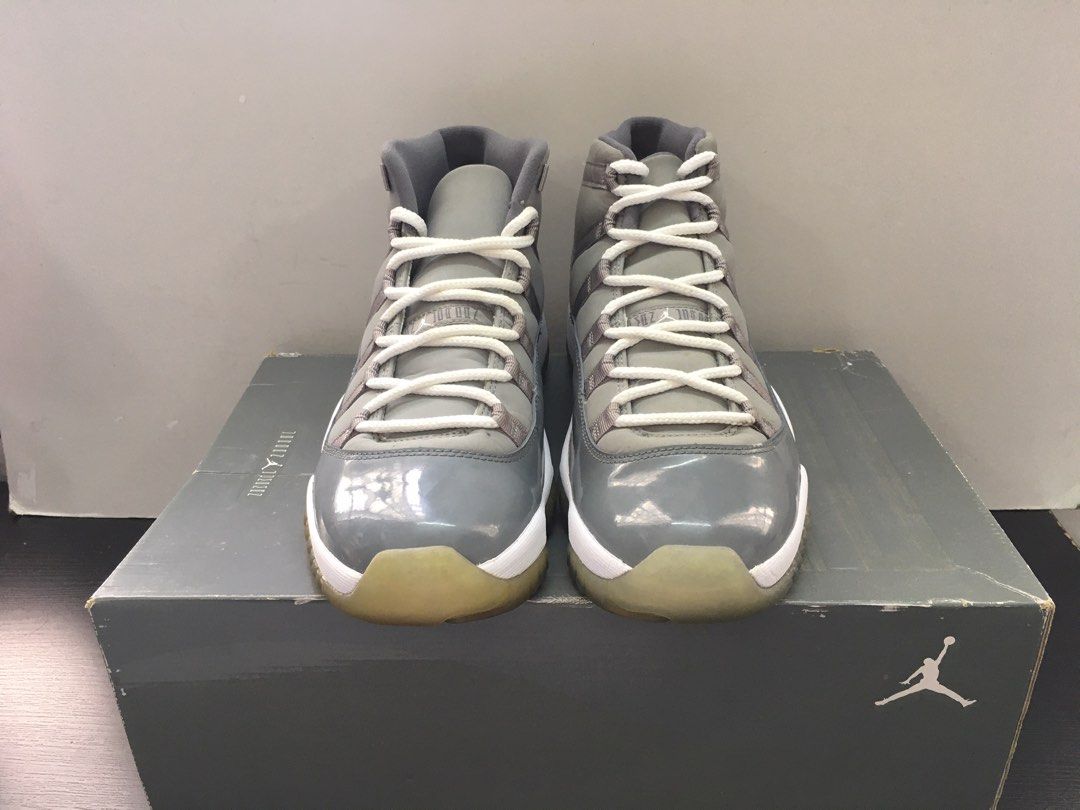 Air Jordan 11 Cool Grey 2010 Men s Fashion Footwear Sneakers on