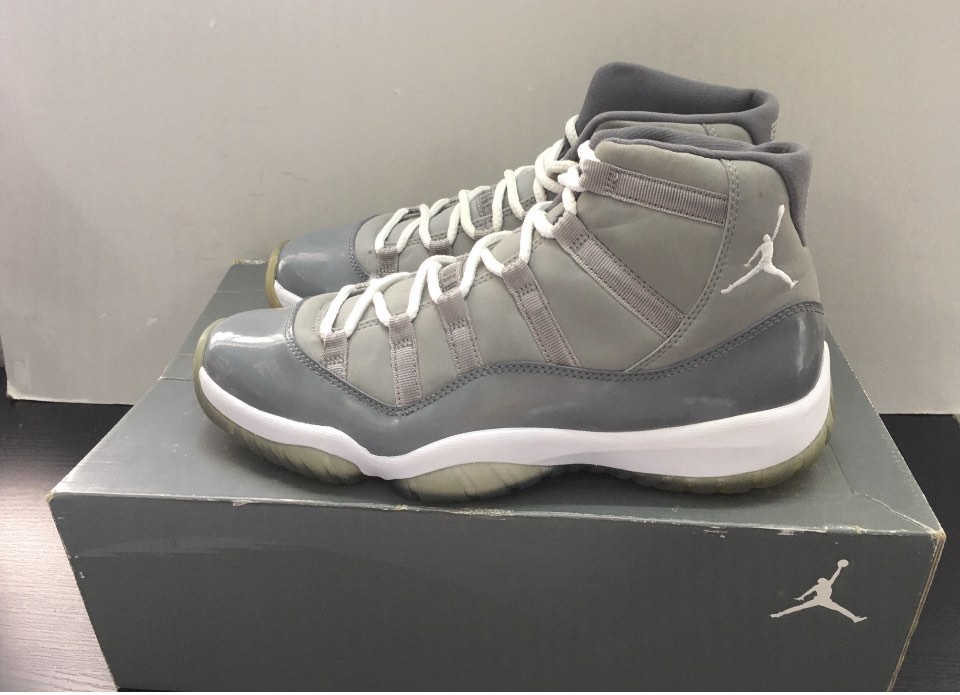 Jordan 11 sales cool grey 2010