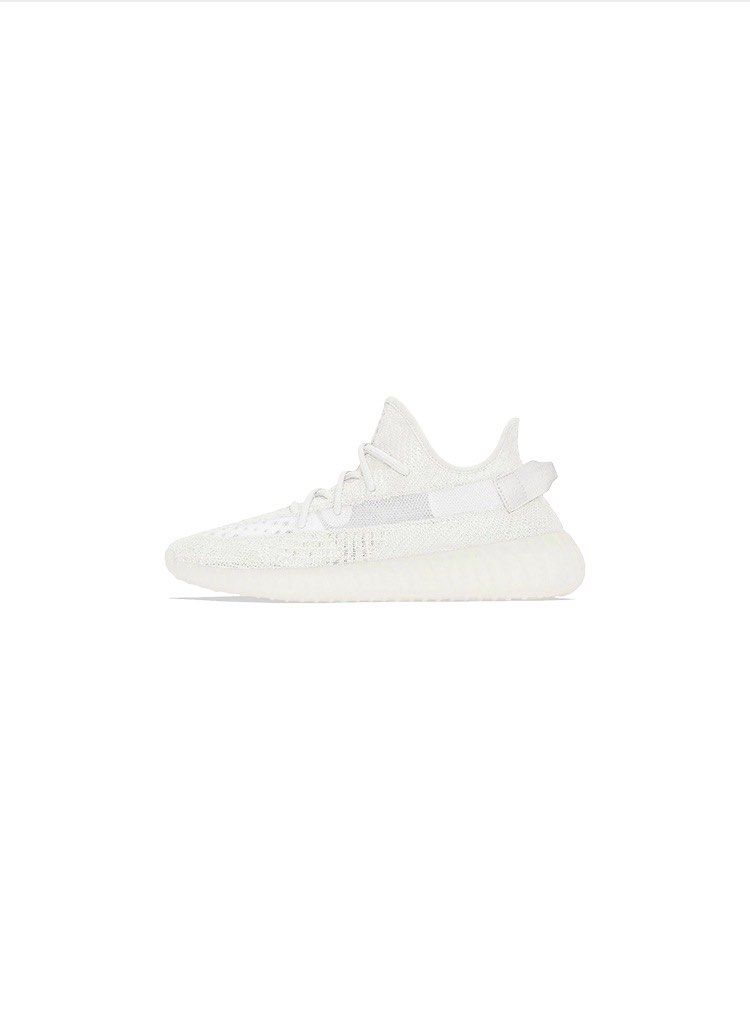 Adidas yeezy sales triple white sizing