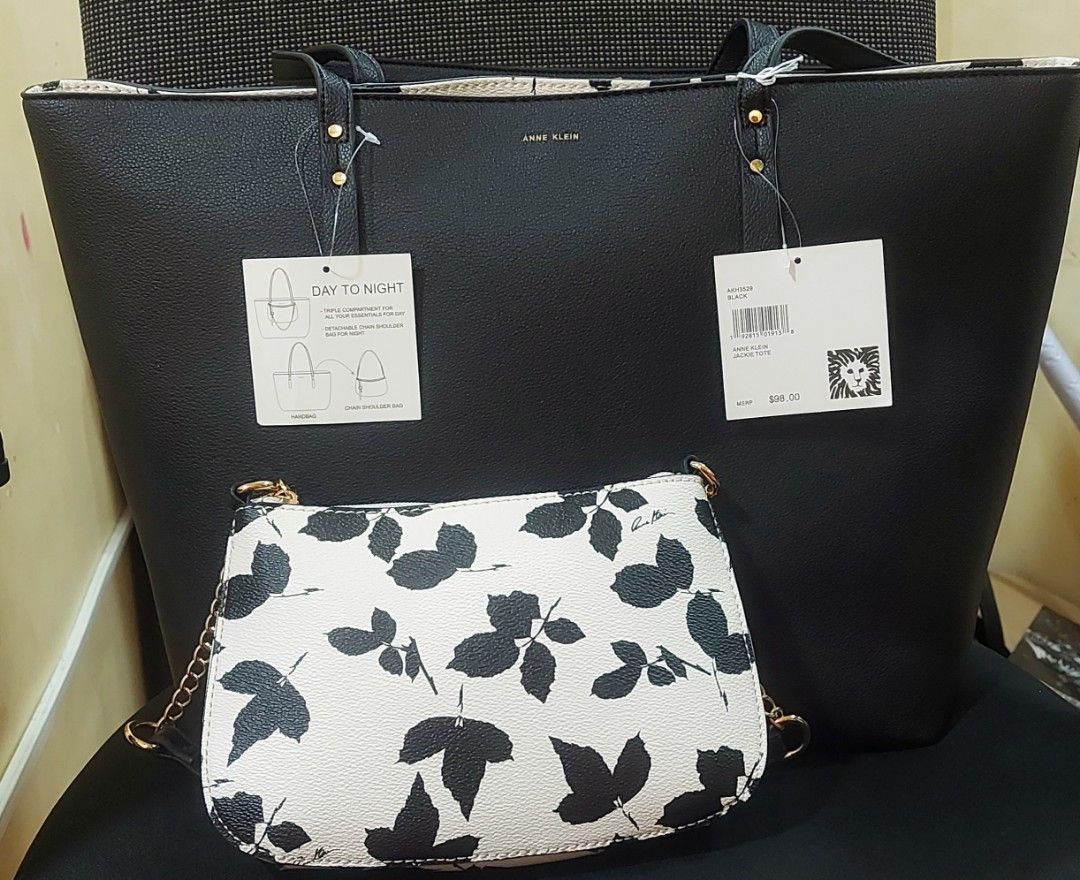 Anne Klein Day to Night Jackie Tote Bag Women s Fashion Bags