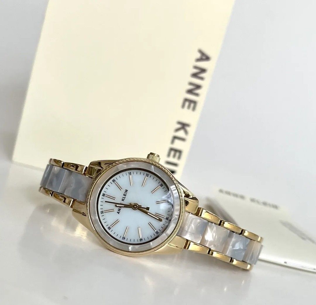 Anne klein mother of pearl watch online