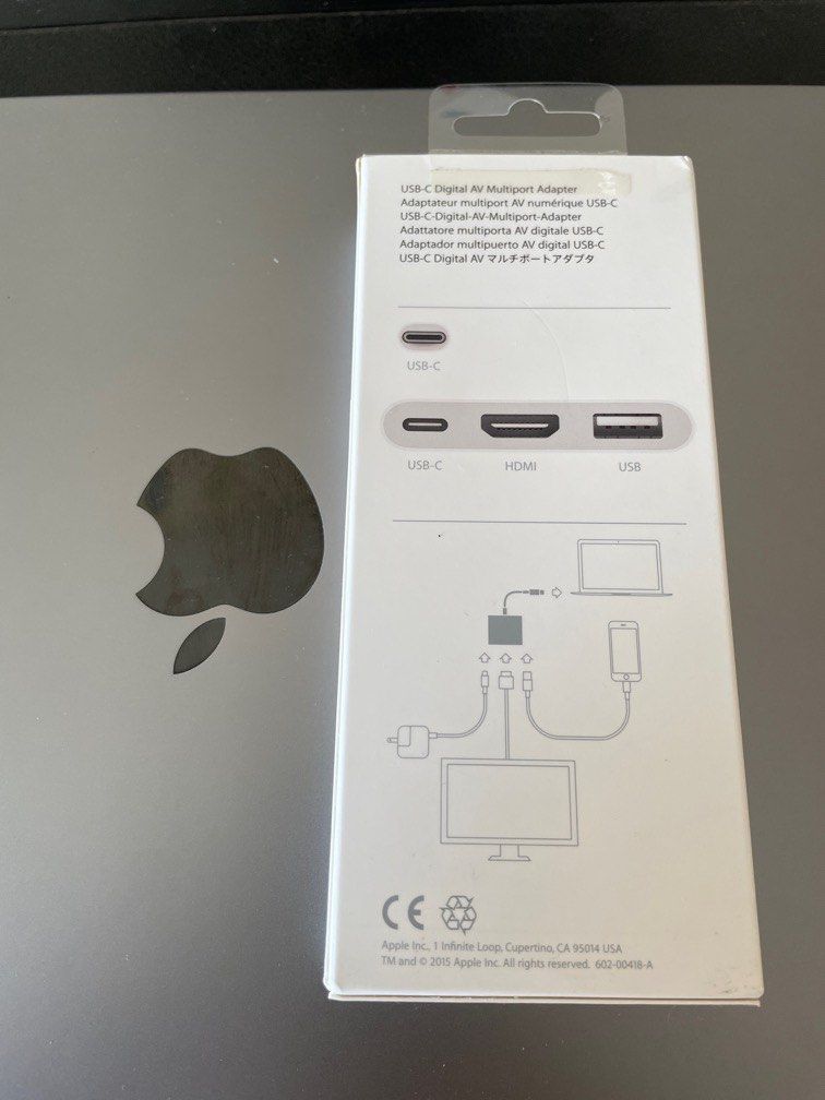 アップル(Apple) USB-C Digital AV マルチポートアダプタ - PC/タブレット