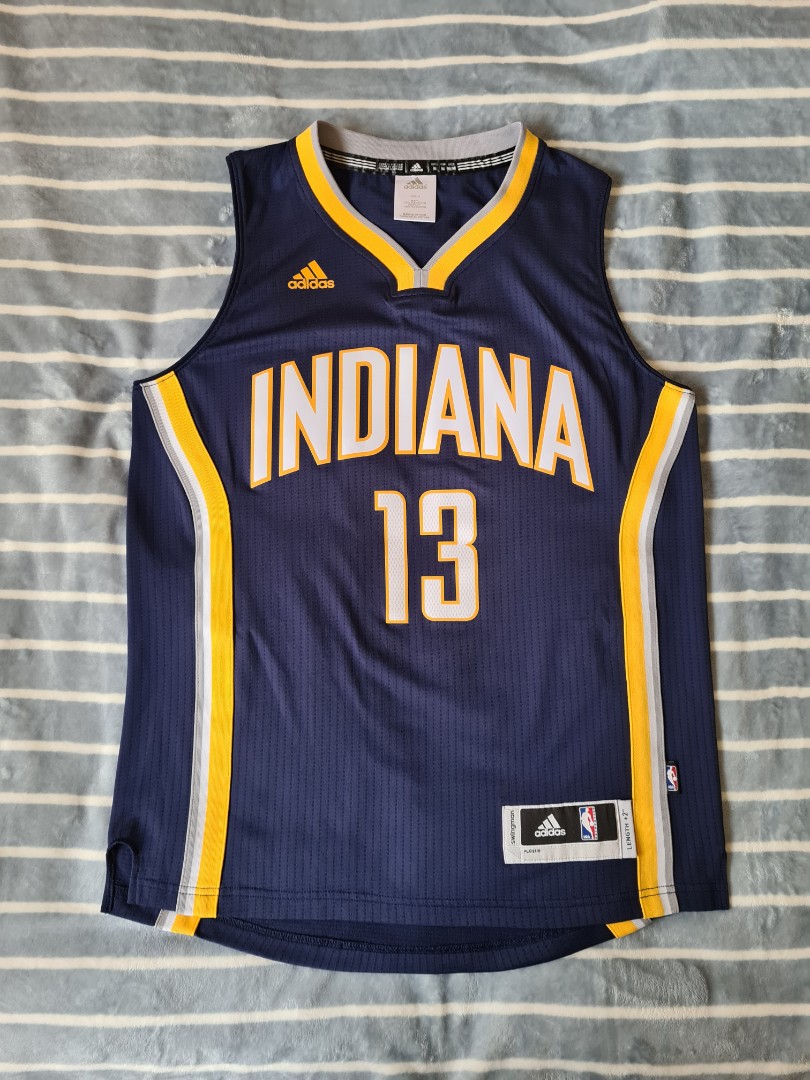 Authentic Adidas Men's NBA Pacers Away Swingman Jersey - M, Men's Fashion,  Activewear on Carousell