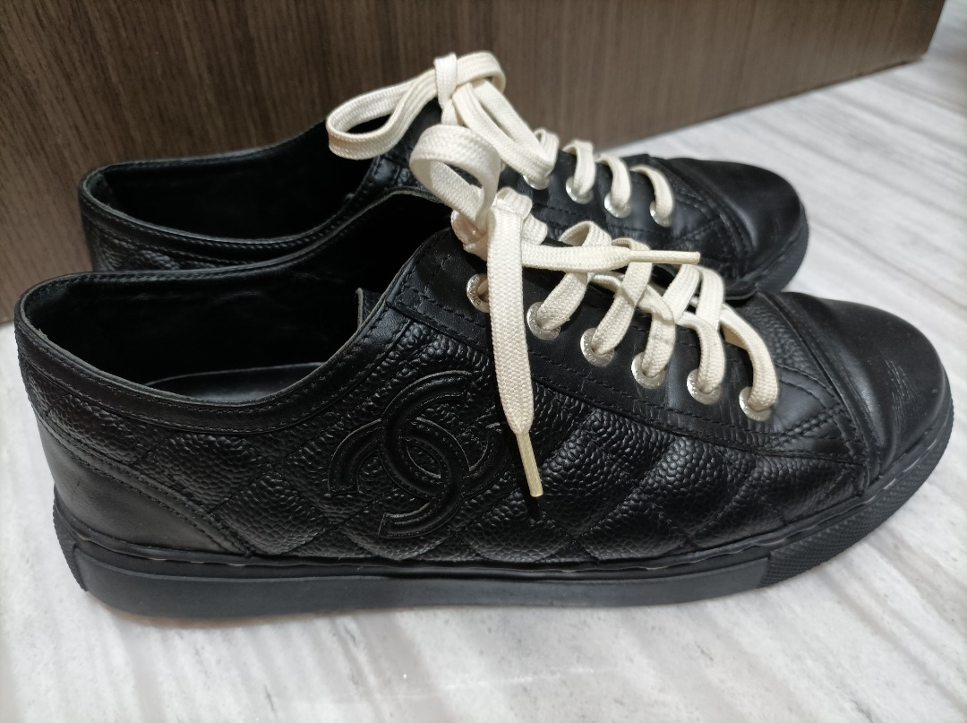 chanel preowned shoes
