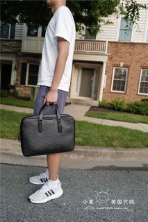 LOUIS VUITTON Mens Bag Shoulder Gym Carry On Work Briefcase XL Monogram LV  AUTH