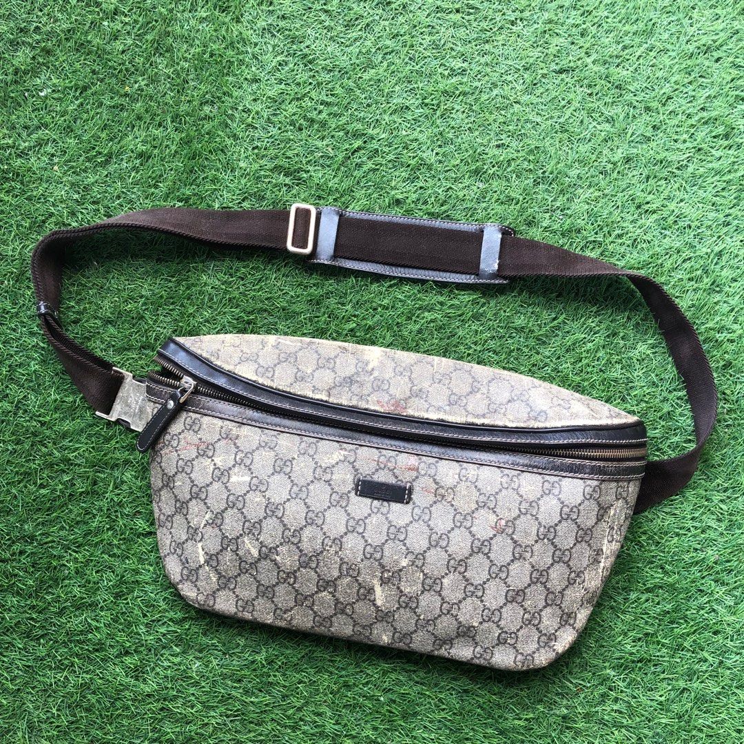 Gucci men's gg online supreme belt bag