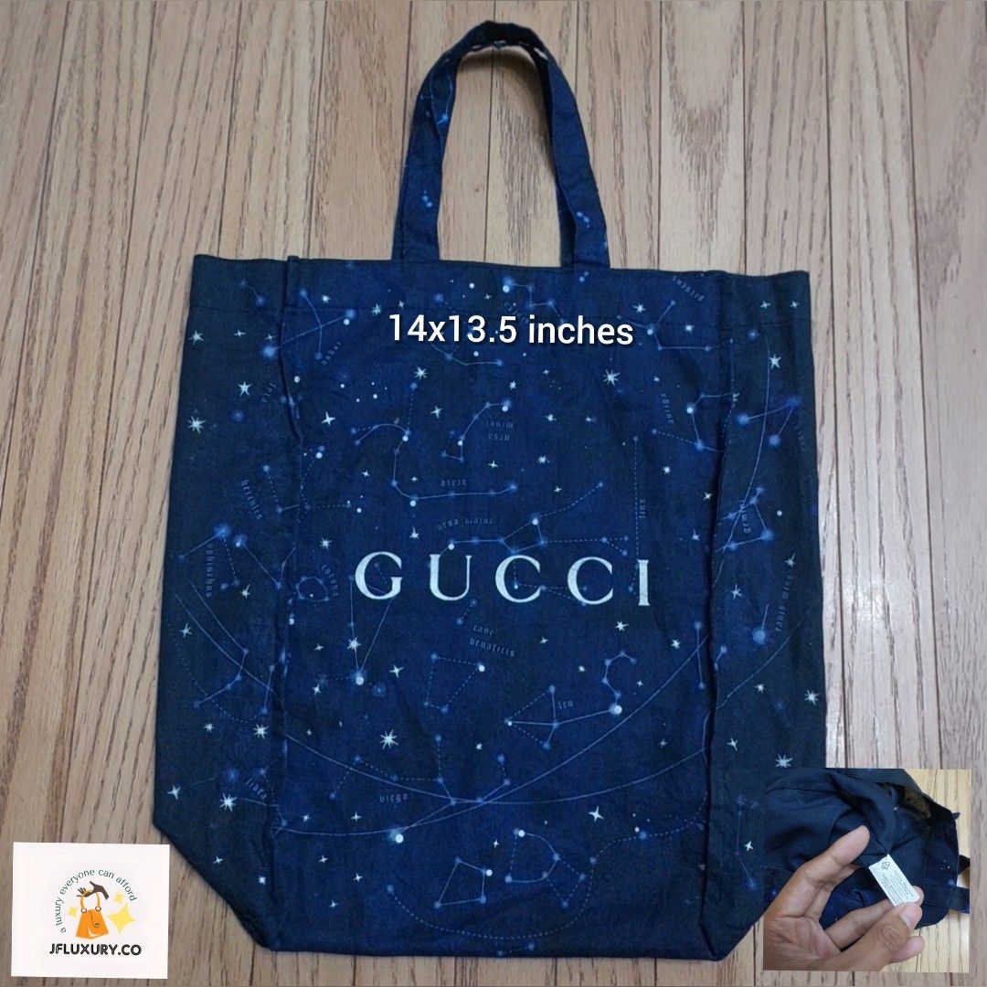 Authentic GUCCI Green GG Monogram Canvas Tote Bag, Luxury, Bags & Wallets on  Carousell