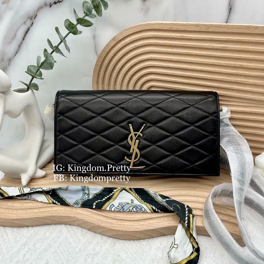 YSL Tote Bag: Quilted Leather, Black Zip Closure, Large Handles Designer  Travel Accessory For Women And Men From Clofa, $73.36 | DHgate.Com