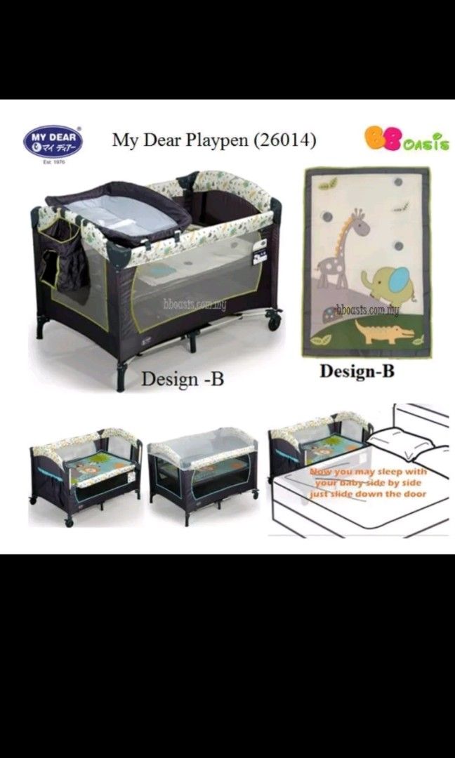 My dear baby cot online