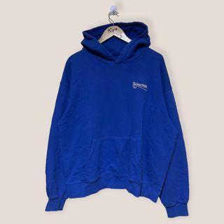 Balenciaga 2017 blue hoodie