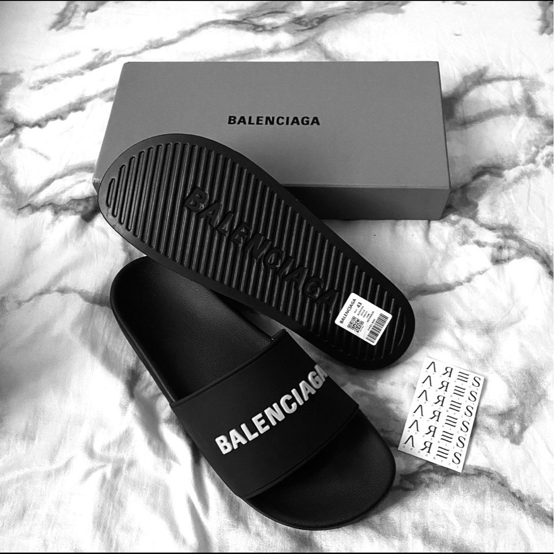 Balenciaga slides Men s Fashion Footwear Flipflops and Slides