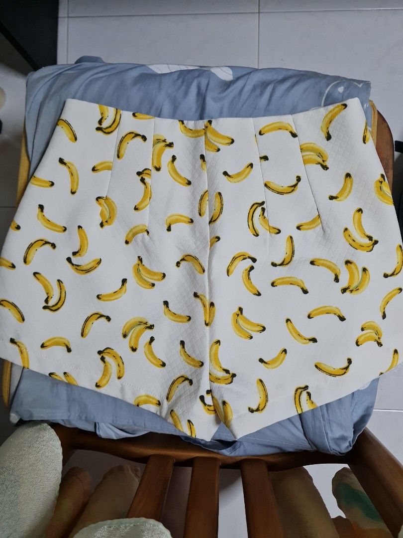 Banana shorts Women s Fashion Bottoms Shorts on Carousell