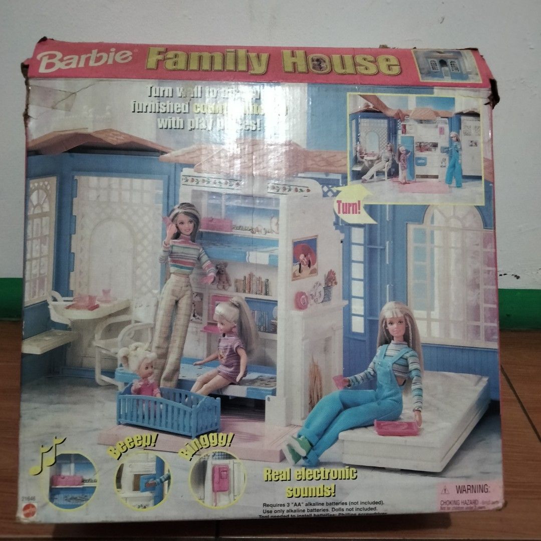 Barbie family house 1998 clearance