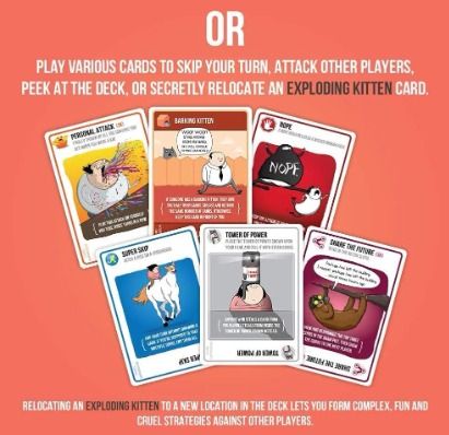 Barking Kittens Expansion Of Exploding Kittens Series Children Family ...