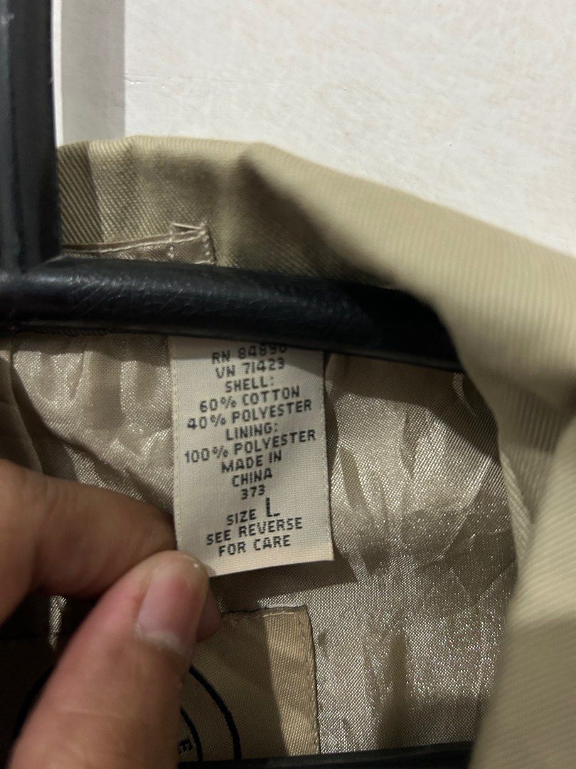 Oversized Beige Coat Blazer / Jacket (Category: Coats, Jackets and Outerwear) located in Manila. Submitted by aboutsammy (Listing ID 1242013683, Image 2). Description: Perfect for oversized getup. No discoloration. Item is in mint condition. Just needs to rewash as its stored for so long. Has inside pockets just because. L on tag but fits up to XXL No rush shipping please. RFS: Decluttering era.